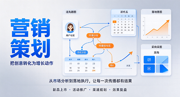 卧龙区营销策划